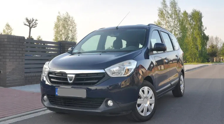 samochody osobowe Dacia Lodgy cena 24900 przebieg: 135374, rok produkcji 2015 z Myszyniec